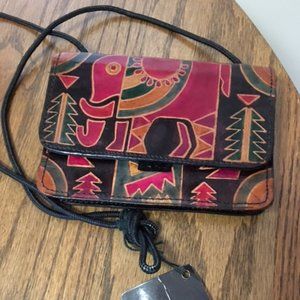 Crossbody Wallet Elephant design